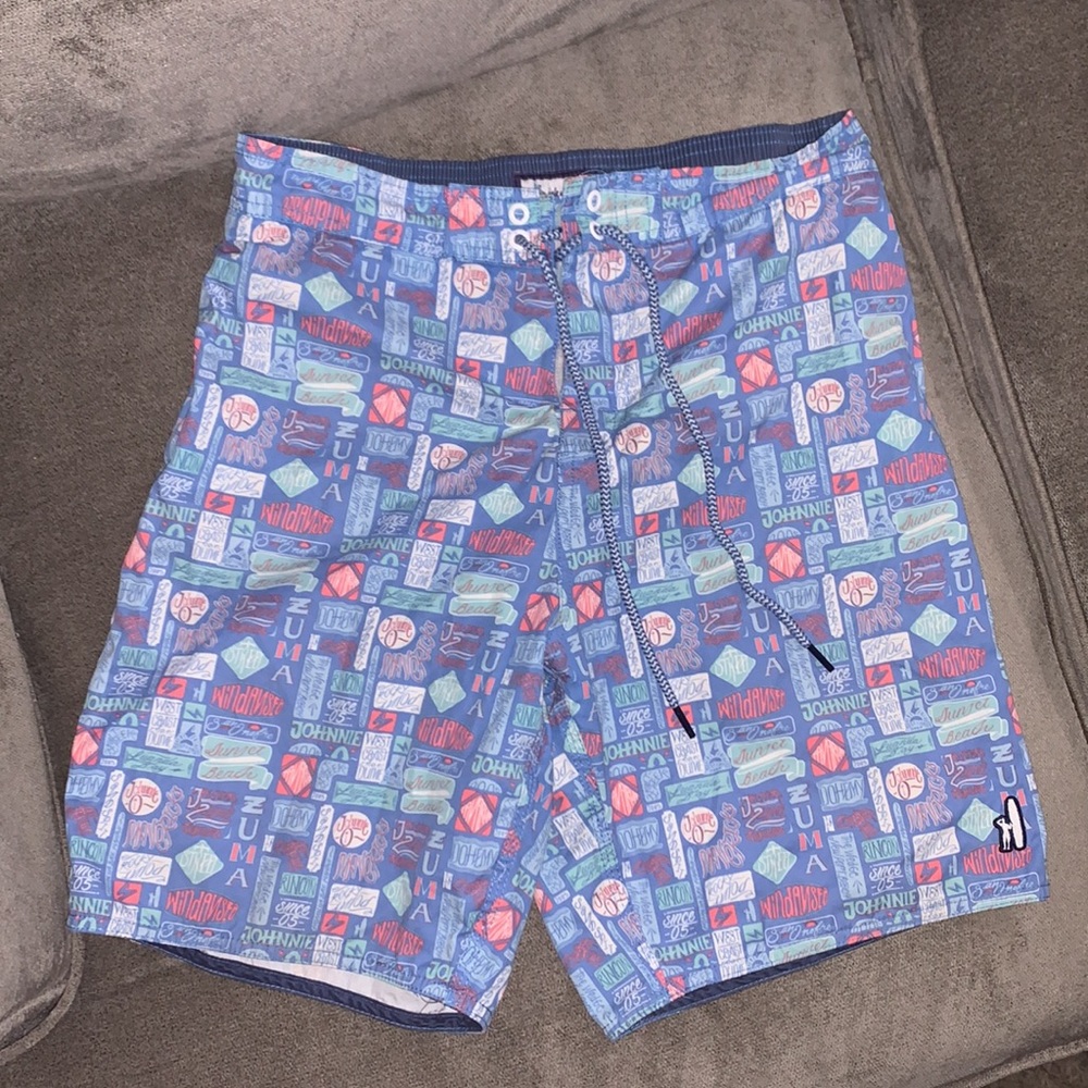 Men’s Johnnie-O Swimsuit - Blue Print